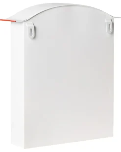 Sale Beliani Cassetta postale di Natale ESPOO 30 cm Bianco Bianco Rosso
