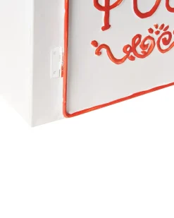 Sale Beliani Cassetta postale di Natale ESPOO 30 cm Bianco Bianco Rosso