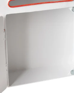 Sale Beliani Cassetta postale di Natale ESPOO 30 cm Bianco Bianco Rosso