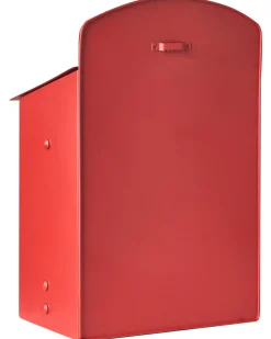 Hot Beliani Cassetta postale di Natale FORSSA 30 cm Rosso