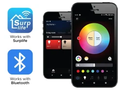 Discount Beliani Catena luminosa Smart LED con App SAARLOQ 2 m Multicolore
