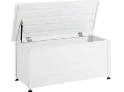 Outlet Beliani Cesta CAMPALTO 113 cm 50 cm Bianco