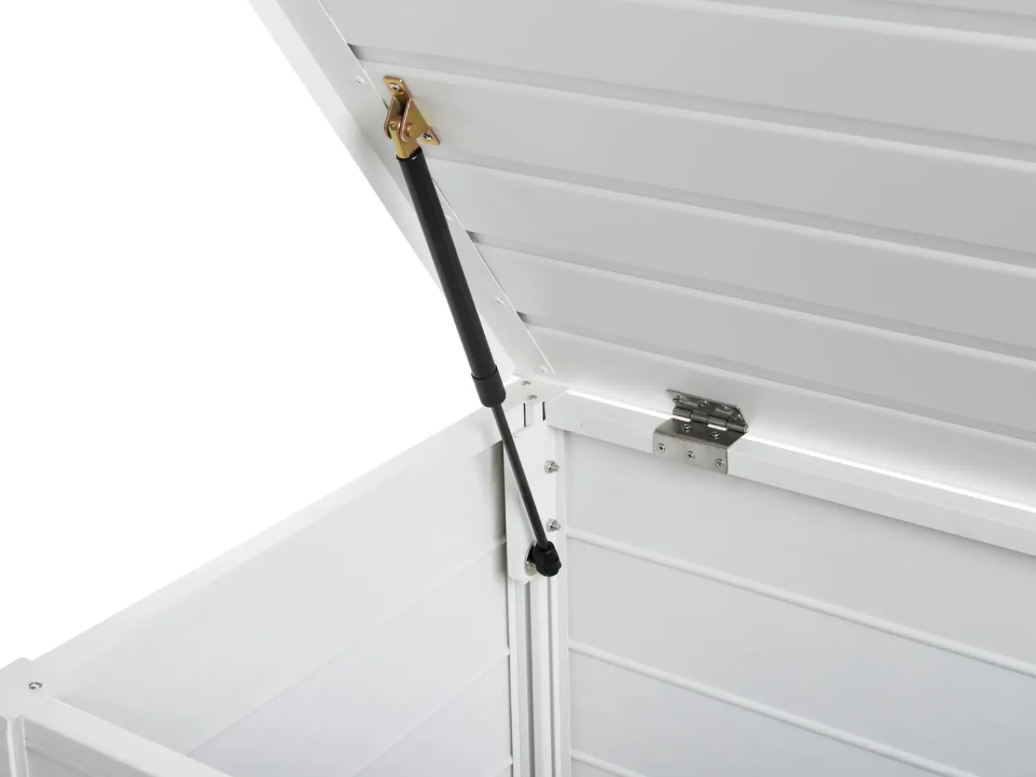 New Beliani Cesta CAMPALTO 123 cm 60 cm Bianco
