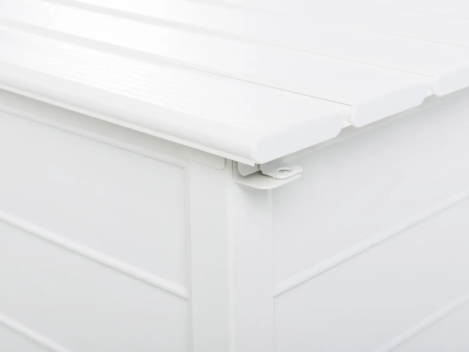 New Beliani Cesta CAMPALTO 123 cm 60 cm Bianco