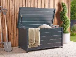 Sale Beliani Cesta CAMPALTO 123 cm 60 cm scuro Grigio