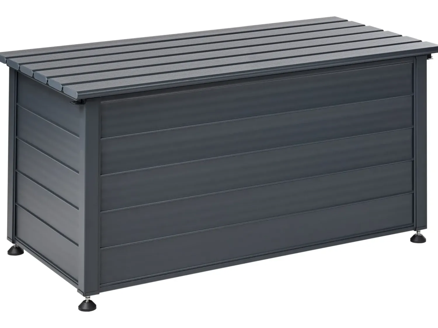 Sale Beliani Cesta CAMPALTO 123 cm 60 cm scuro Grigio