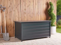 Sale Beliani Cesta CAMPALTO 123 cm 60 cm scuro Grigio