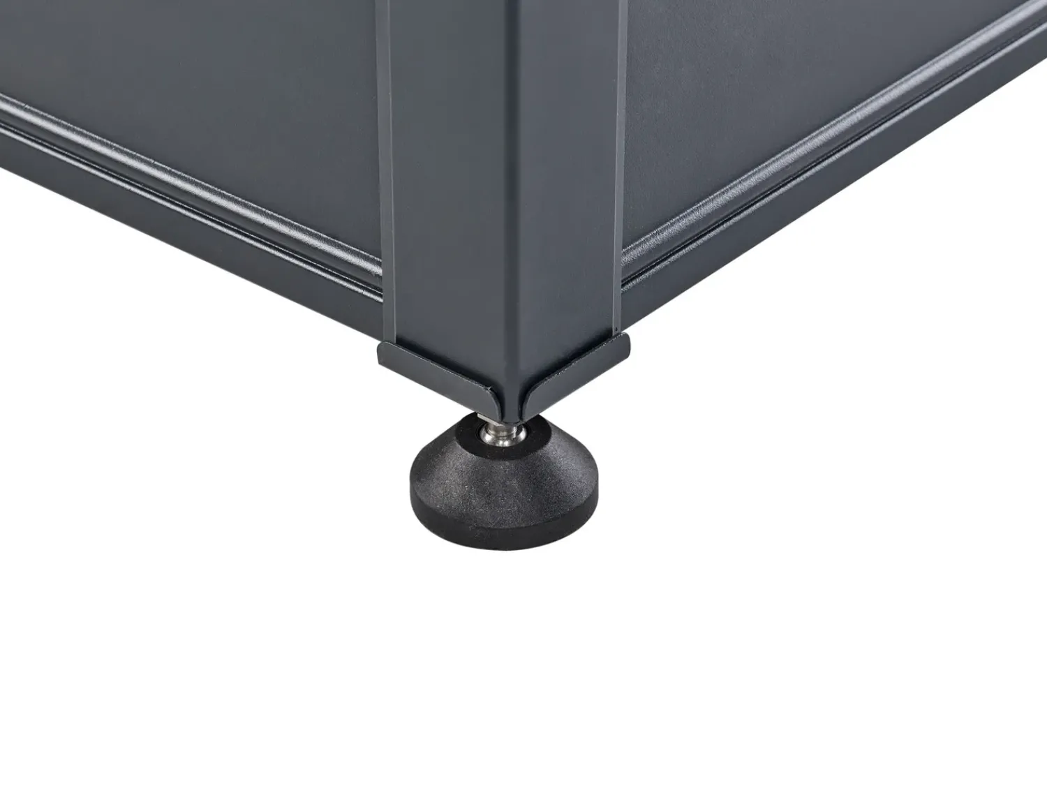 Discount Beliani Cesta CAMPALTO 113 cm 50 cm scuro Grigio