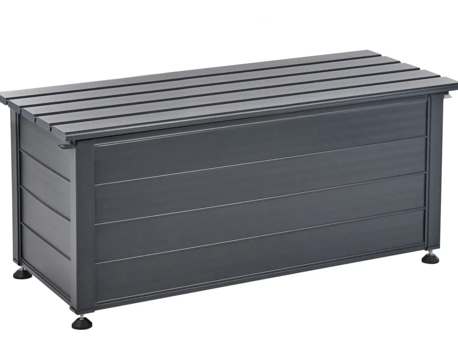 Discount Beliani Cesta CAMPALTO 113 cm 50 cm scuro Grigio
