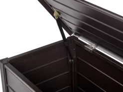 New Beliani Cesta CAMPALTO 113 cm 50 cm scuro Marrone