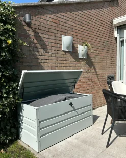 Beliani Cesta CEBROSA 62 cm chiaro Grigio