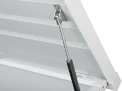 Outlet Beliani Cesta CEBROSA 70 cm chiaro Grigio