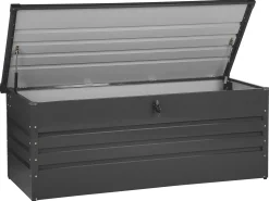 Outlet Beliani Cesta CEBROSA 70 cm grafite Grigio