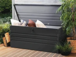 Sale Beliani Cesta CEBROSA 62 cm grafite Grigio