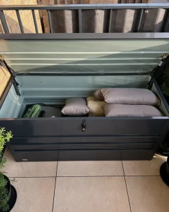 Sale Beliani Cesta CEBROSA 62 cm grafite Grigio