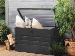 Beliani Cesta CEBROSA 62 cm grafite Grigio