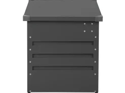 Beliani Cesta CEBROSA 62 cm grafite Grigio