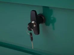 Discount Beliani Cesta CEBROSA 70 cm scuro Verde