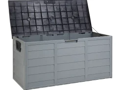 New Beliani Cesta LOCARNO 112 cm 50 cm Grigio