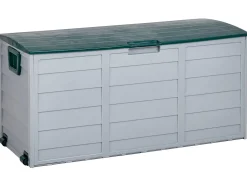 Beliani Cesta LOCARNO 112 cm 50 cm Verde Verde Grigio