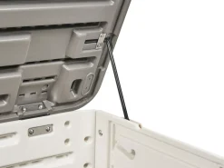 Outlet Beliani Cesta MILIES 116 cm 60 cm Bianco Bianco Grigio