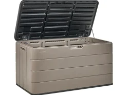 Best Beliani Cesta MILIES 116 cm 60 cm Marrone Marrone Nero