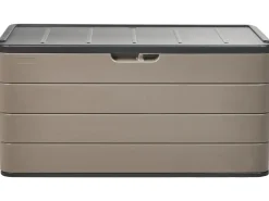 Best Beliani Cesta MILIES 116 cm 60 cm Marrone Marrone Nero