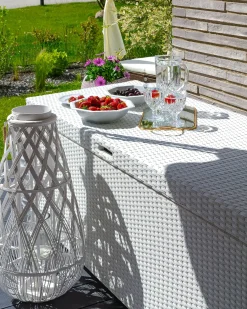 Hot Beliani Cesta MODENA 158 cm 63 cm Bianco
