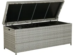 Clearance Beliani Cesta MODENA 158 cm 63 cm Grigio