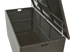 Discount Beliani Cesta MODENA 155 cm 75 cm Marrone Marrone Nero