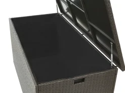 Discount Beliani Cesta MODENA 155 cm 75 cm Marrone Marrone Nero