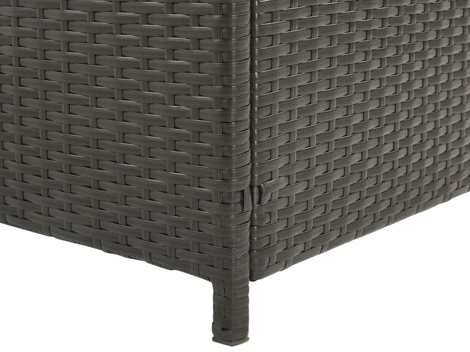Best Beliani Cesta MODENA 126 cm 46 cm Marrone Marrone Nero