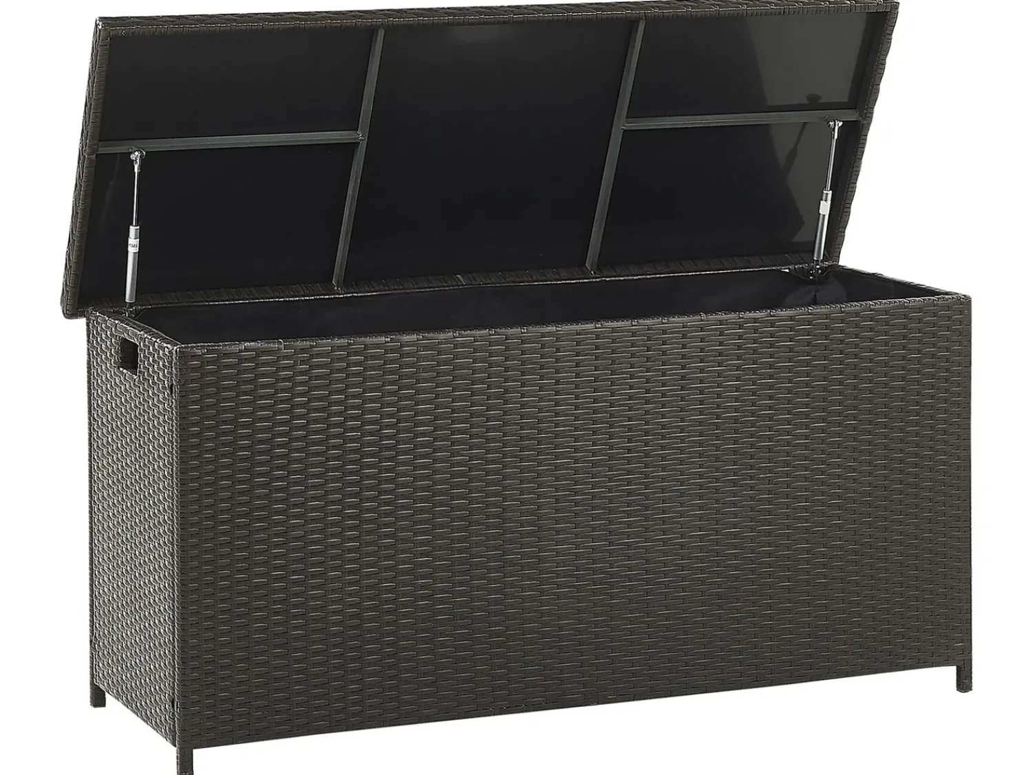 Best Beliani Cesta MODENA 126 cm 46 cm Marrone Marrone Nero