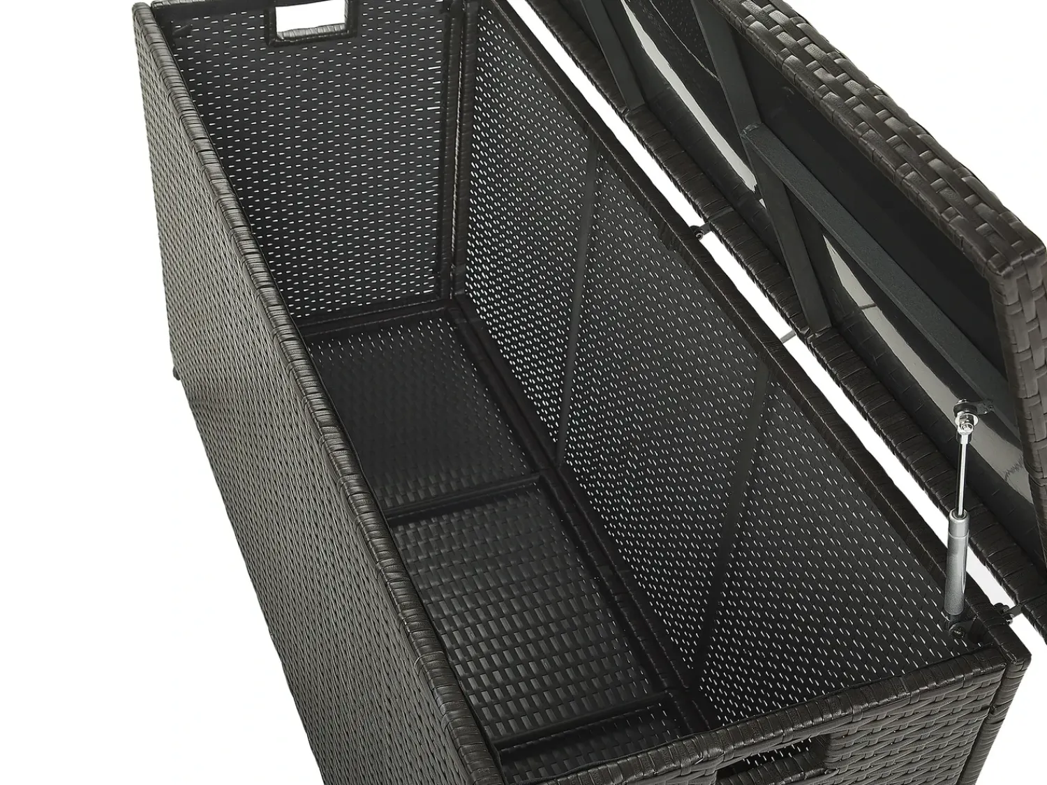 Best Beliani Cesta MODENA 126 cm 46 cm Marrone Marrone Nero