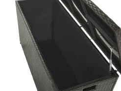 Best Beliani Cesta MODENA 126 cm 46 cm Marrone Marrone Nero