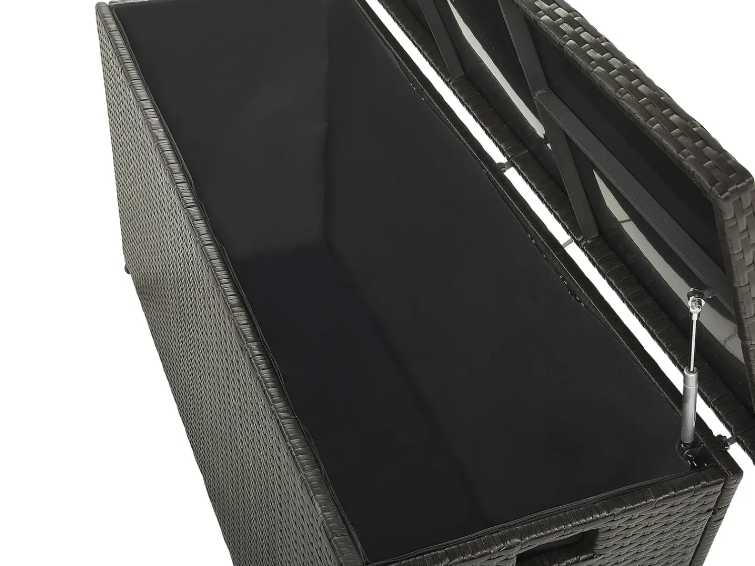Best Beliani Cesta MODENA 126 cm 46 cm Marrone Marrone Nero