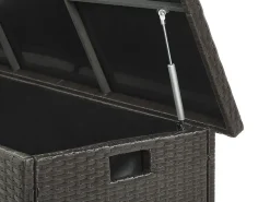 Best Beliani Cesta MODENA 126 cm 46 cm Marrone Marrone Nero