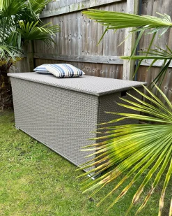 Hot Beliani Cesta MODENA 155 cm 75 cm Tortora Beige Naturale Grigio Nero