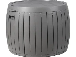 New Beliani Cesta PRINOS 56 cm 56 cm Grigio