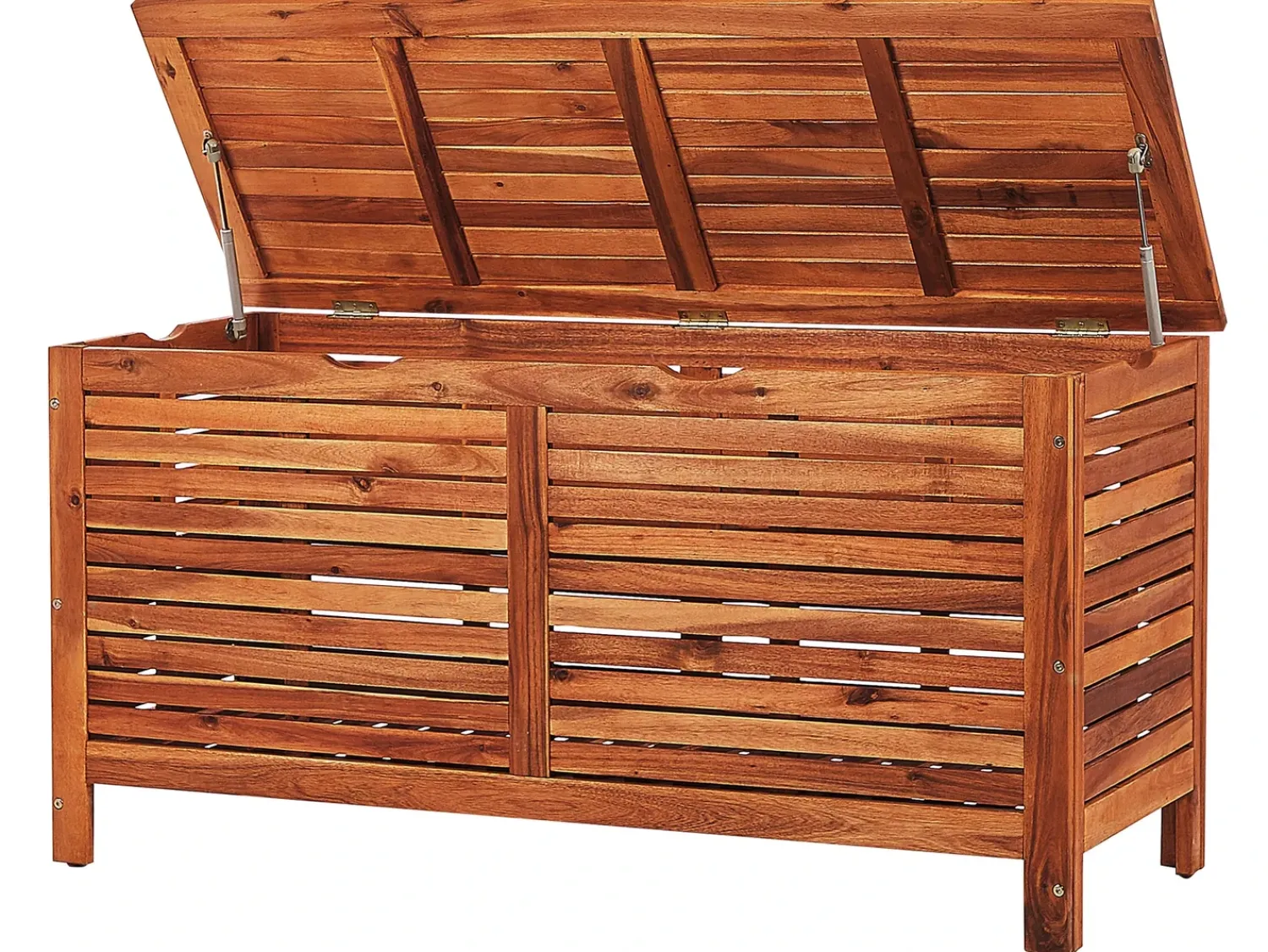 Hot Beliani Cesta RIVIERA 130 cm 48 cm Marrone