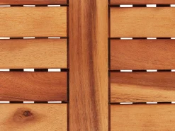 Hot Beliani Cesta RIVIERA 130 cm 48 cm Marrone
