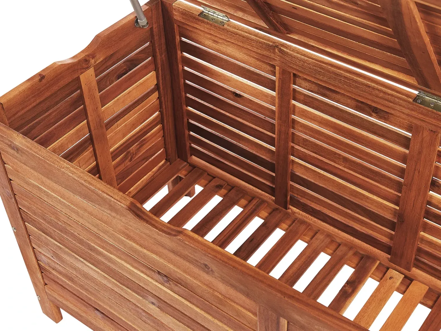 Hot Beliani Cesta RIVIERA 130 cm 48 cm Marrone