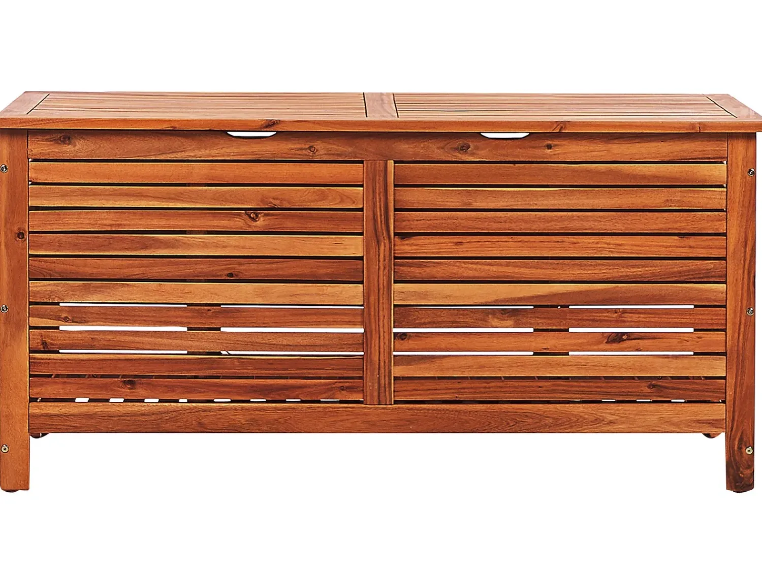Hot Beliani Cesta RIVIERA 130 cm 48 cm Marrone