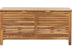 Outlet Beliani Cesta RIVIERA 130 cm 48 cm chiaro Marrone
