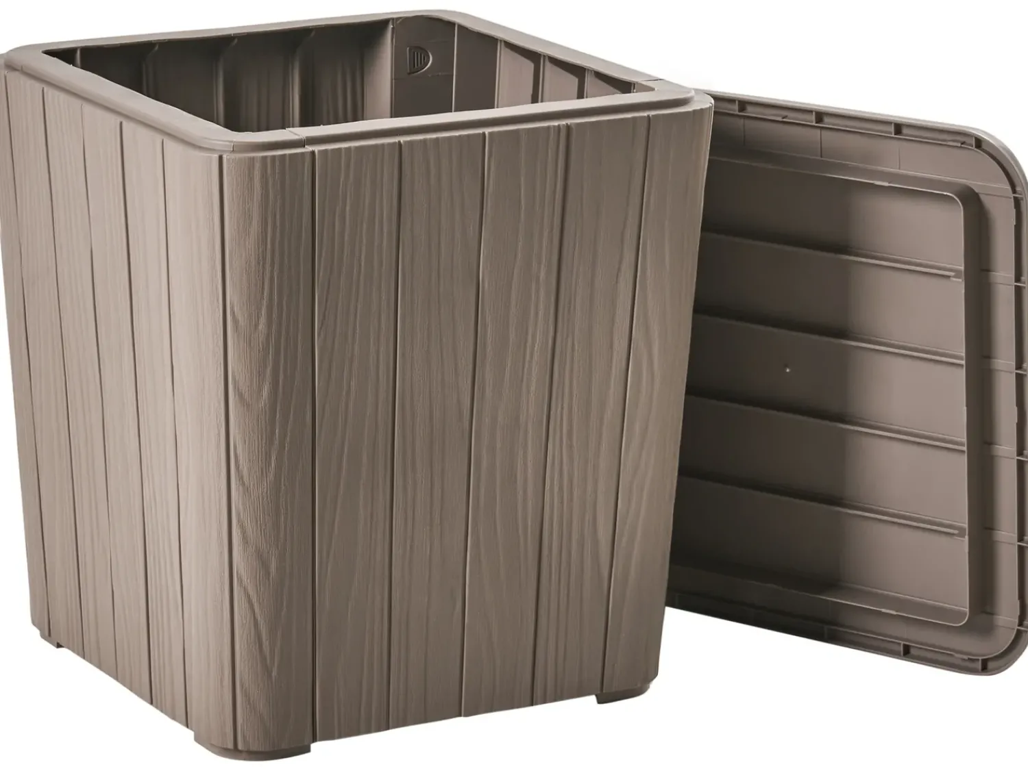 Beliani Cesta SARANDI 40 cm 40 cm Tortora Beige