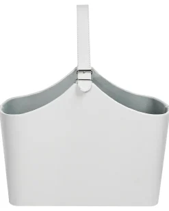 Best Beliani Cestino ELAM Pelle sintetica chiaro Grigio