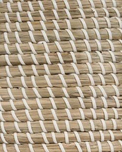 Outlet Beliani Cestino MYTHO Alghe marine Naturale Beige Naturale
