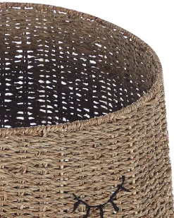 Discount Beliani Cestino per bambini Orsacchiotto FULAN Alghe marine Naturale Beige Naturale