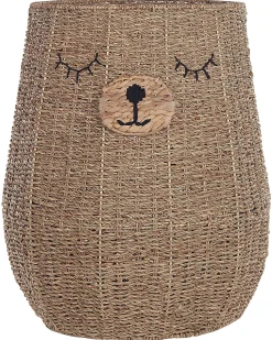 Discount Beliani Cestino per bambini Orsacchiotto FULAN Alghe marine Naturale Beige Naturale