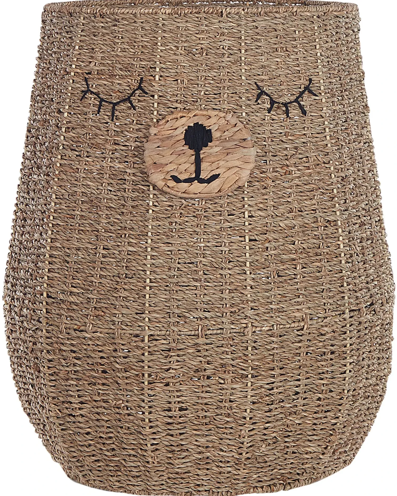 Discount Beliani Cestino per bambini Orsacchiotto FULAN Alghe marine Naturale Beige Naturale